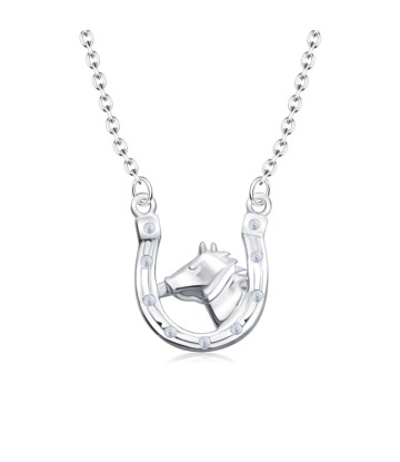 Horseshoe Silver Necklaces SPE-5075
